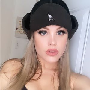 Rare Vintage Black Kangol ushanka